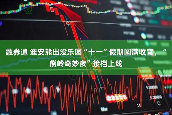 融券通 淮安熊出没乐园“十一”假期圆满收官，“熊岭奇妙夜”接档上线